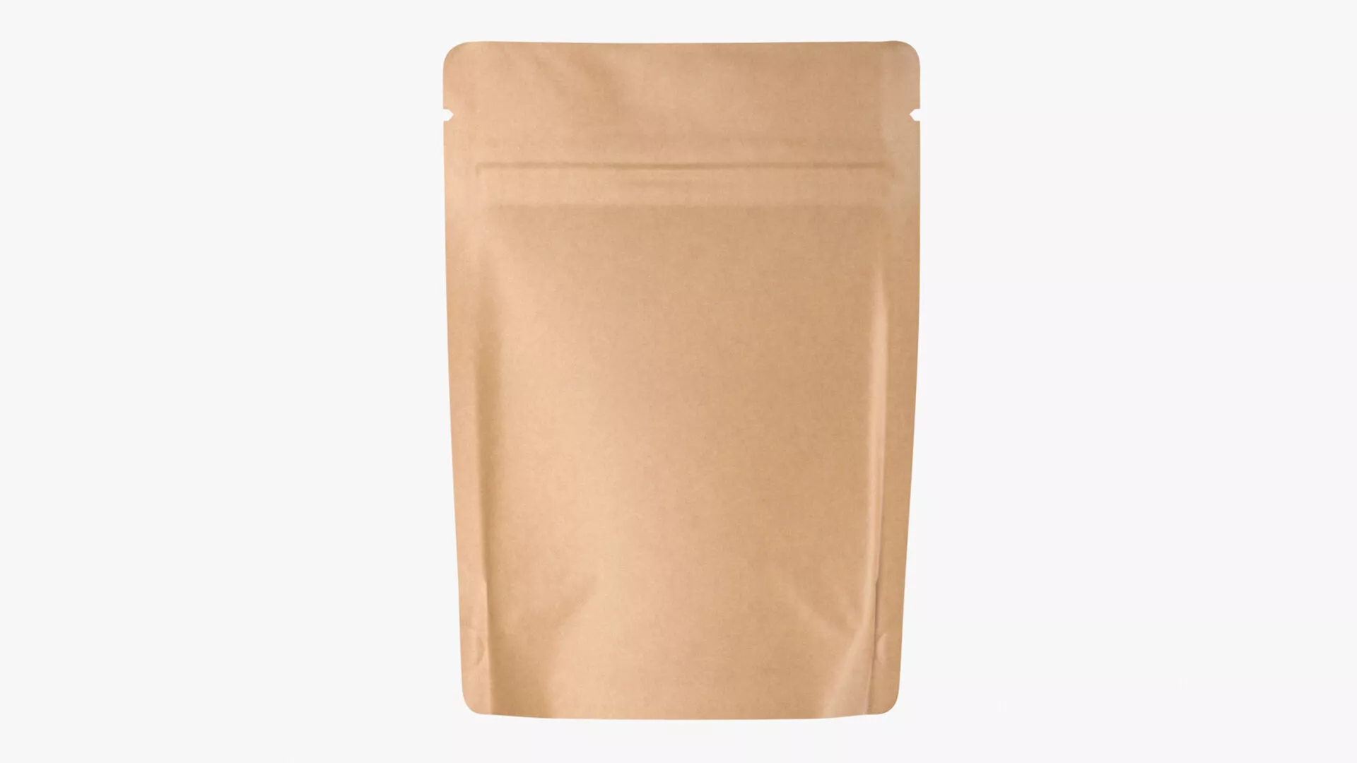 Stand Up Pouch Mockup 15 3D model