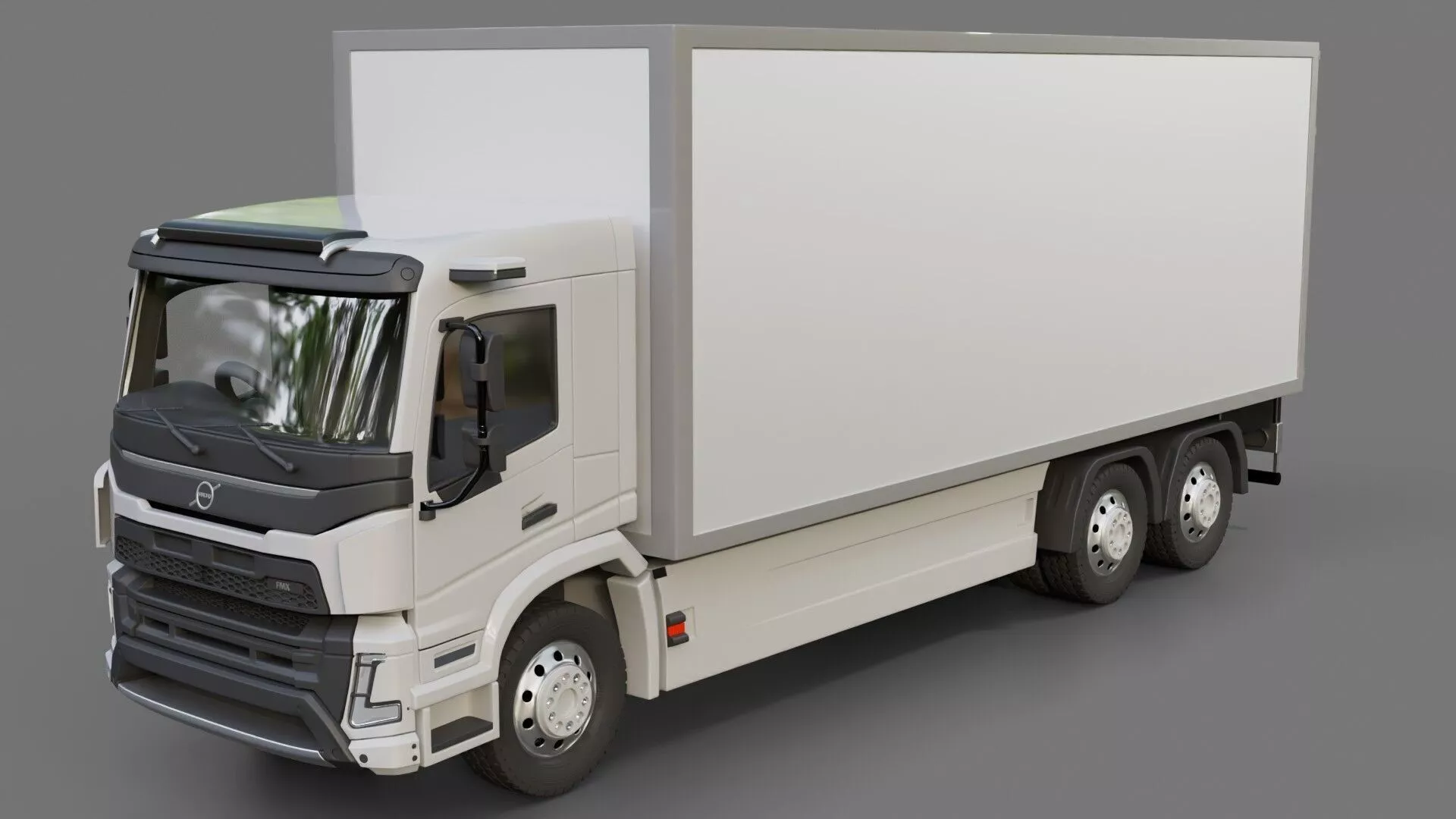Volvo FMX Box Truck 3D model