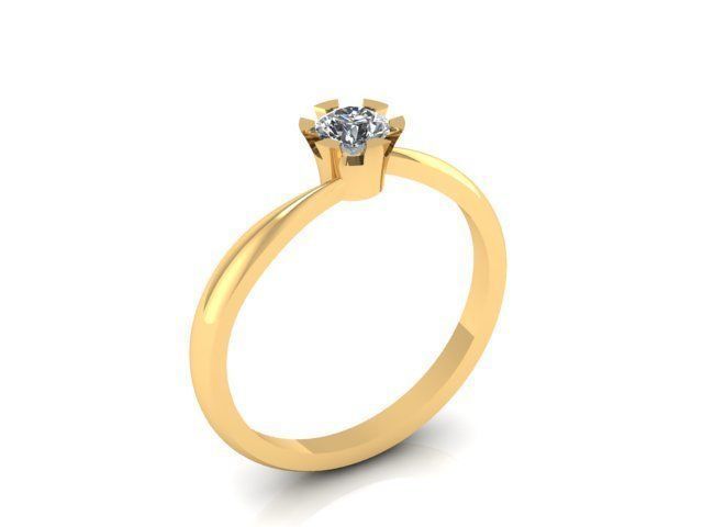 Ring R0086  3D print model_1