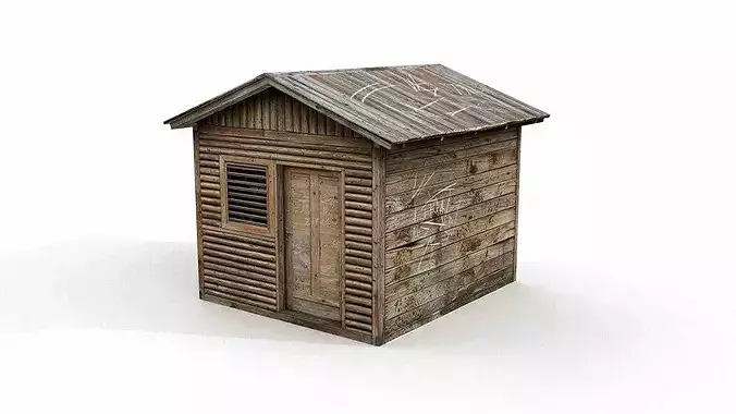 Post-Apocalyptic Wooden Shed