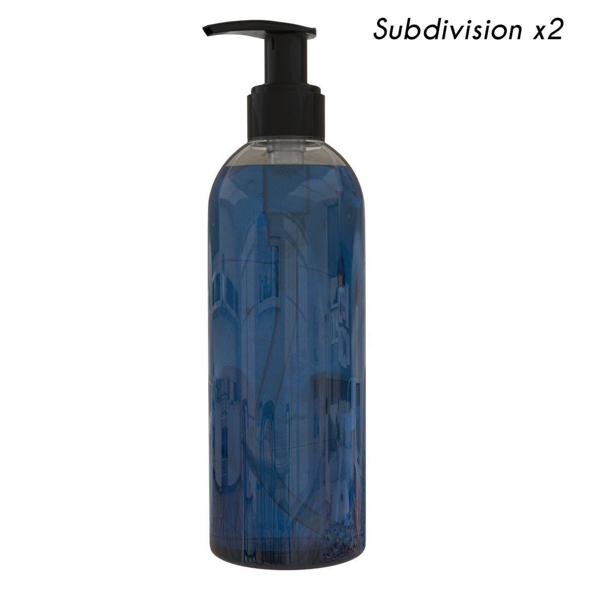 Bottle with Pump 3D model_6
