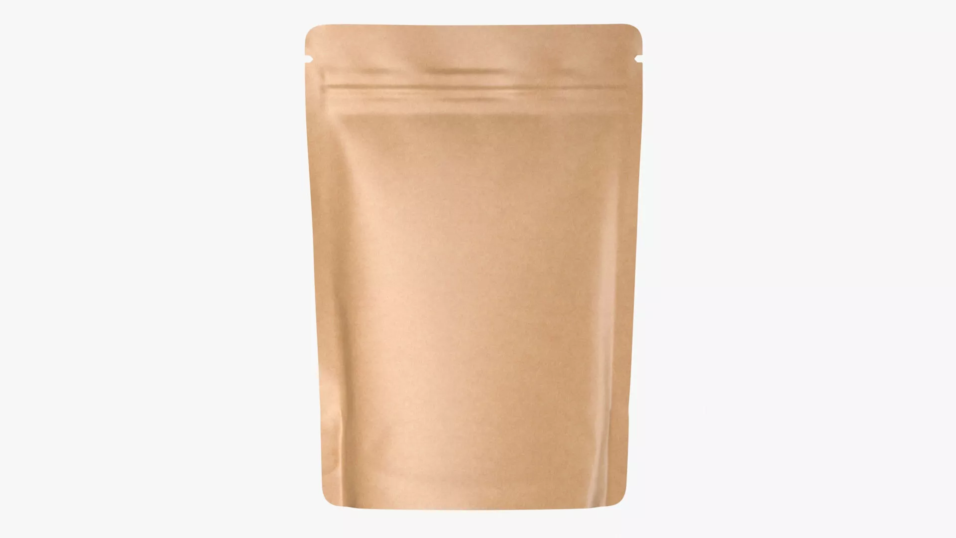 Stand Up Pouch Mockup 16 3D model