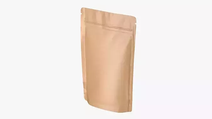 Stand Up Pouch Mockup 17 3D model 2