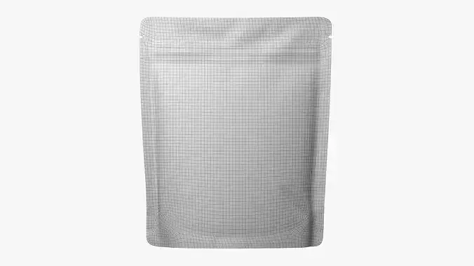 Stand Up Pouch Mockup 18 3D model 7