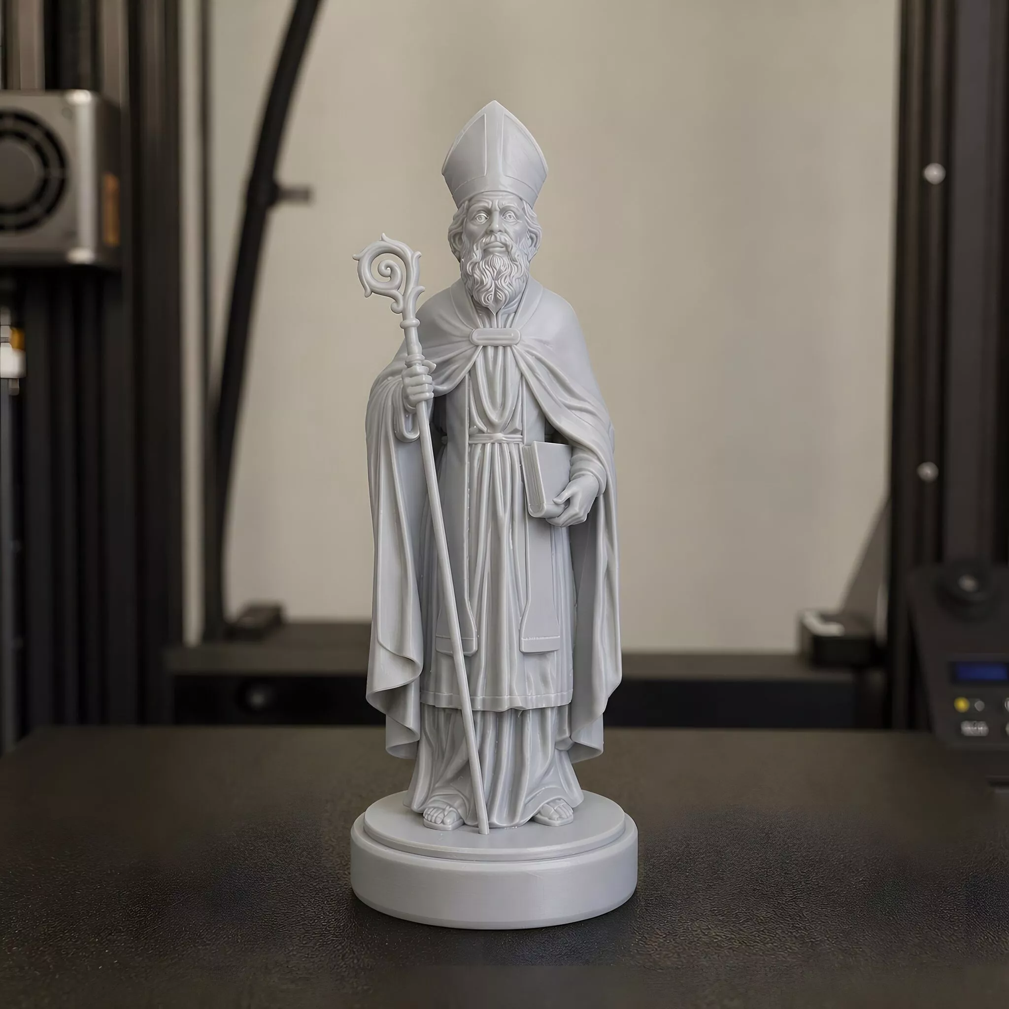 Saint Nicholas Bishop 3D Print Sculpture 3D print model