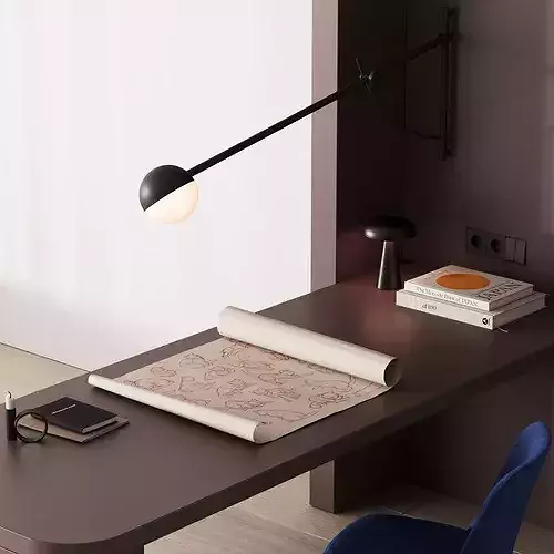 606 office furniture 54 workplace 28 3D model 2