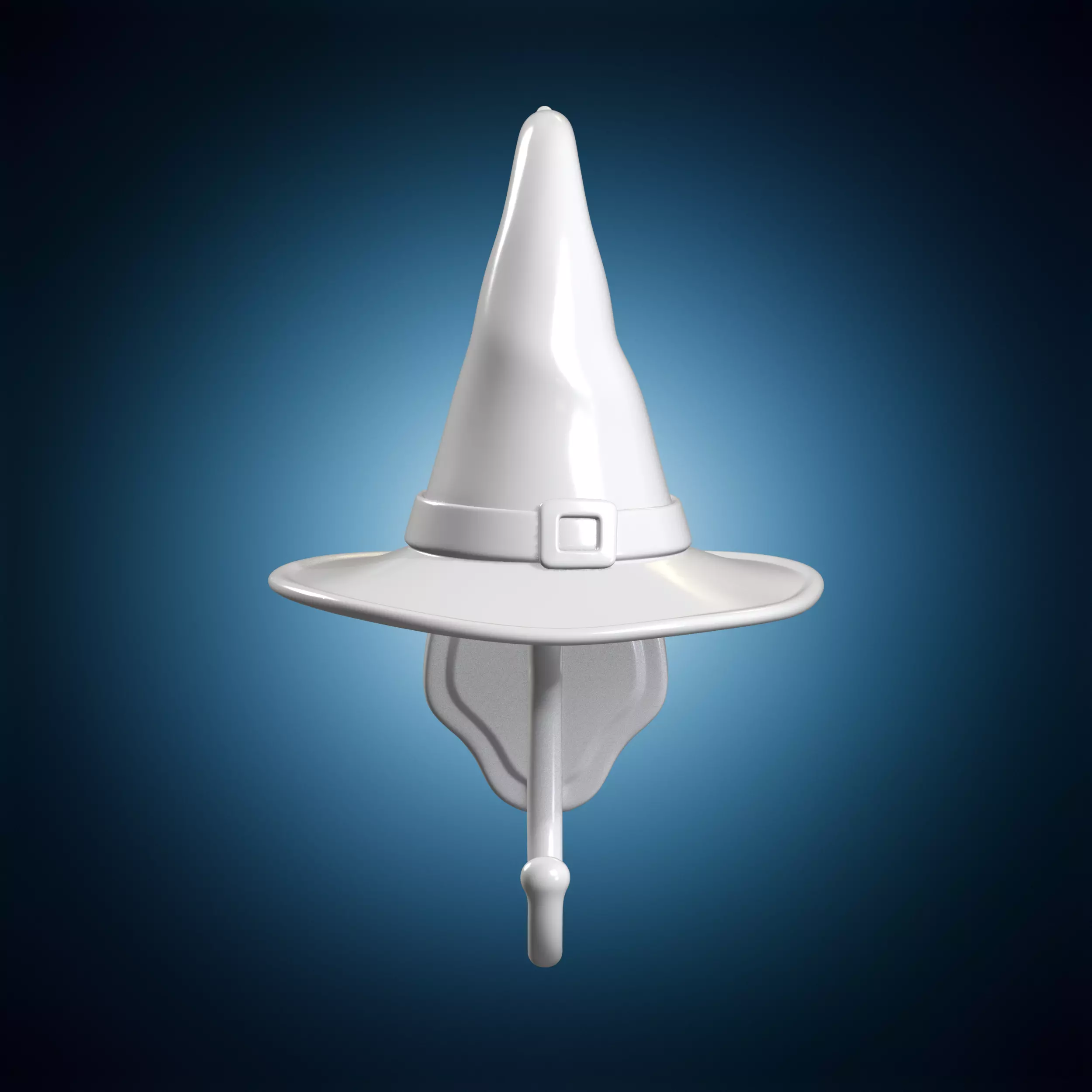 Witch Hat Wall Hook 3D Print Model 3D print model