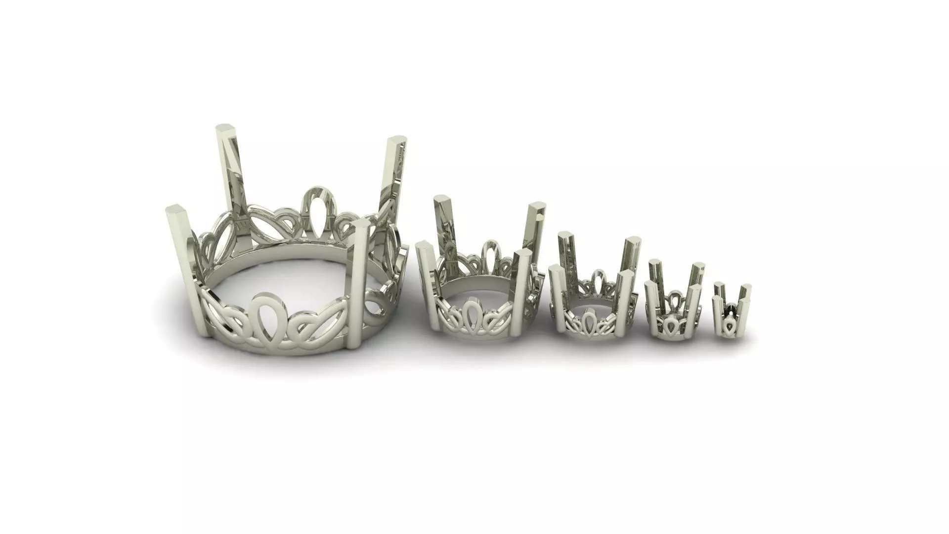 Filigree Head 3D print model_0