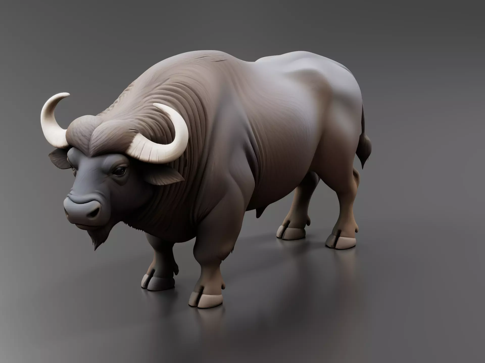 Buffalo 3D print model