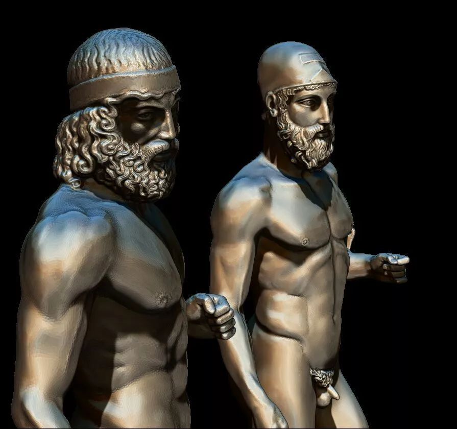 RIACE BRONZE WARRIOR 3D print model