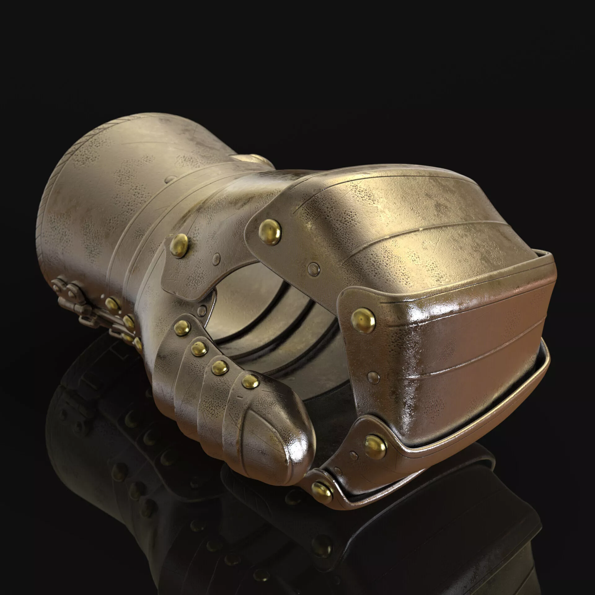 Locking Gauntlet 3D print model