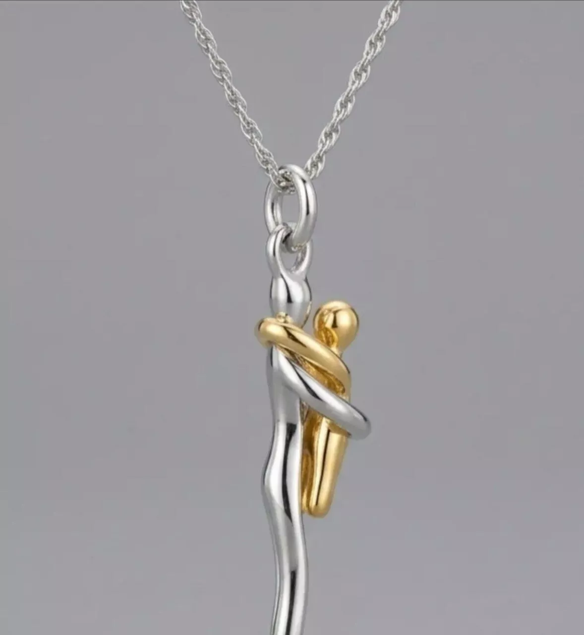 Mom and child pendent jewelry stl Free 3D print model