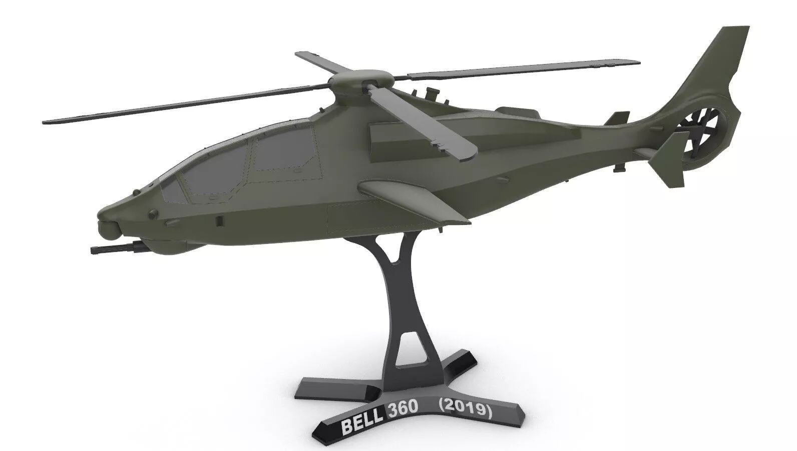 Bell 360 Invictus - 2019 3D print model