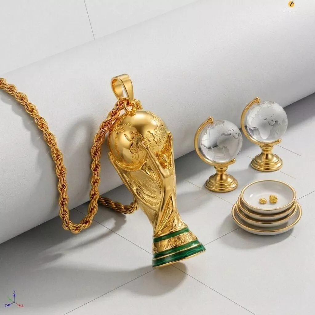 Fifa World Cup 2026 pendent 3D print model