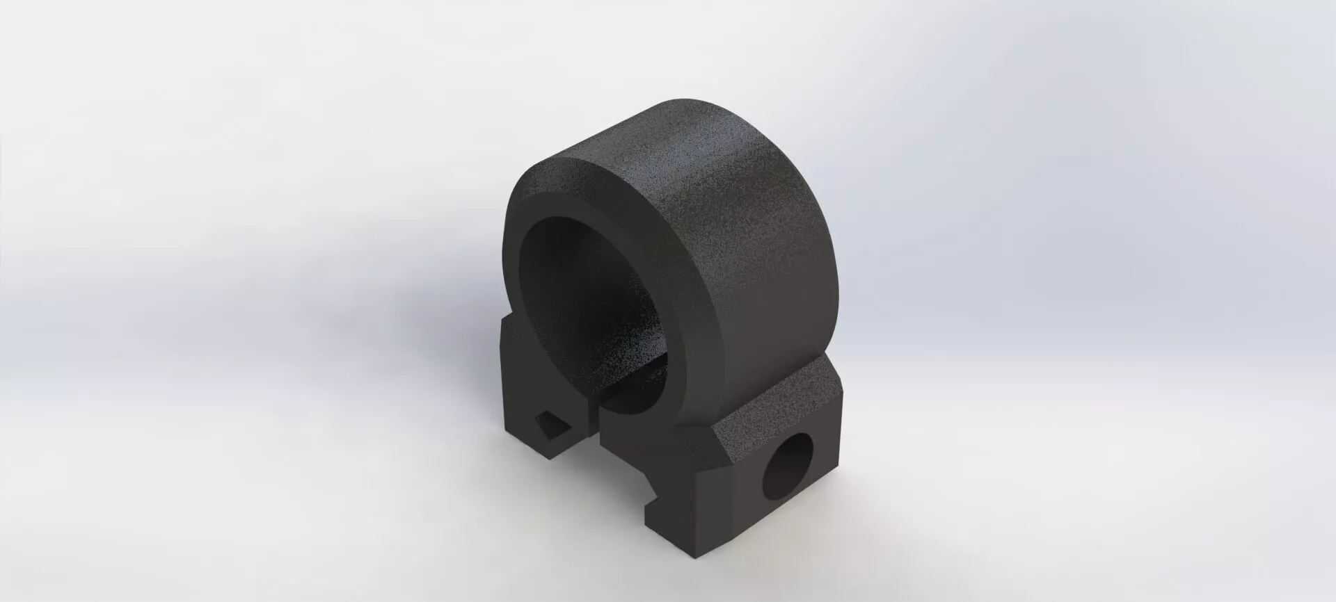 Suporte de Lanterna 25mm Flashlight Support 3D print model