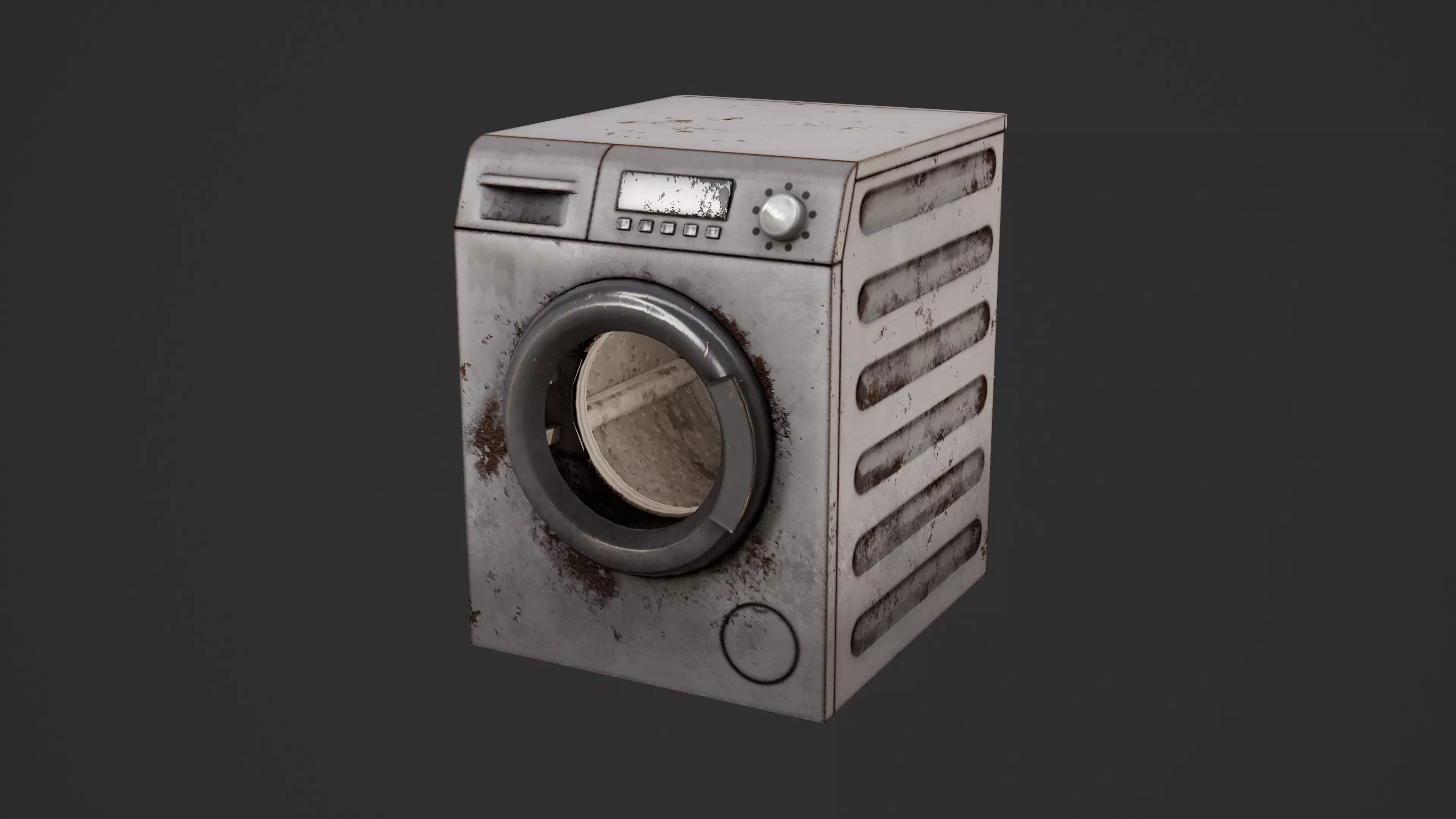 Washing Machine Game Ready Model Low-poly 3D model