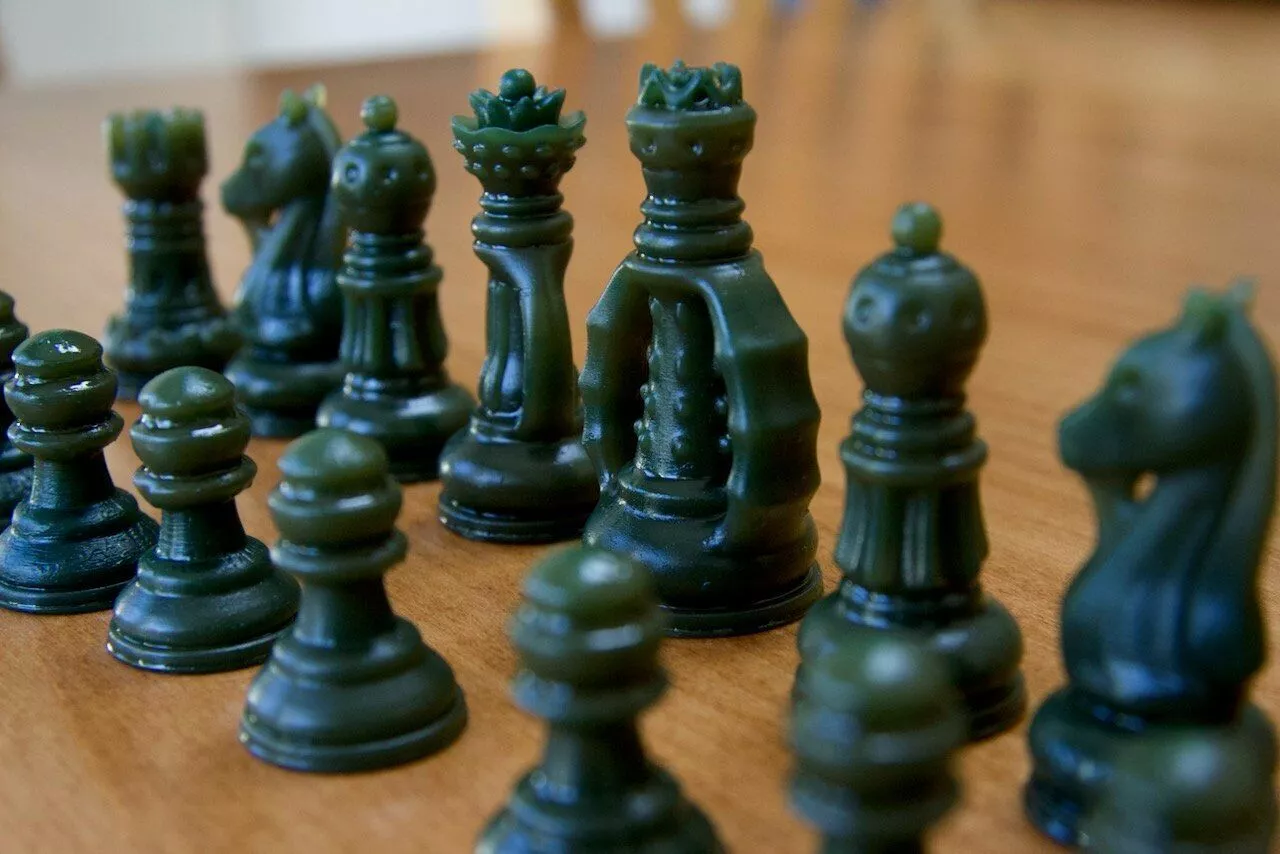 Jogo de Xadrez Chess Game 3D print model