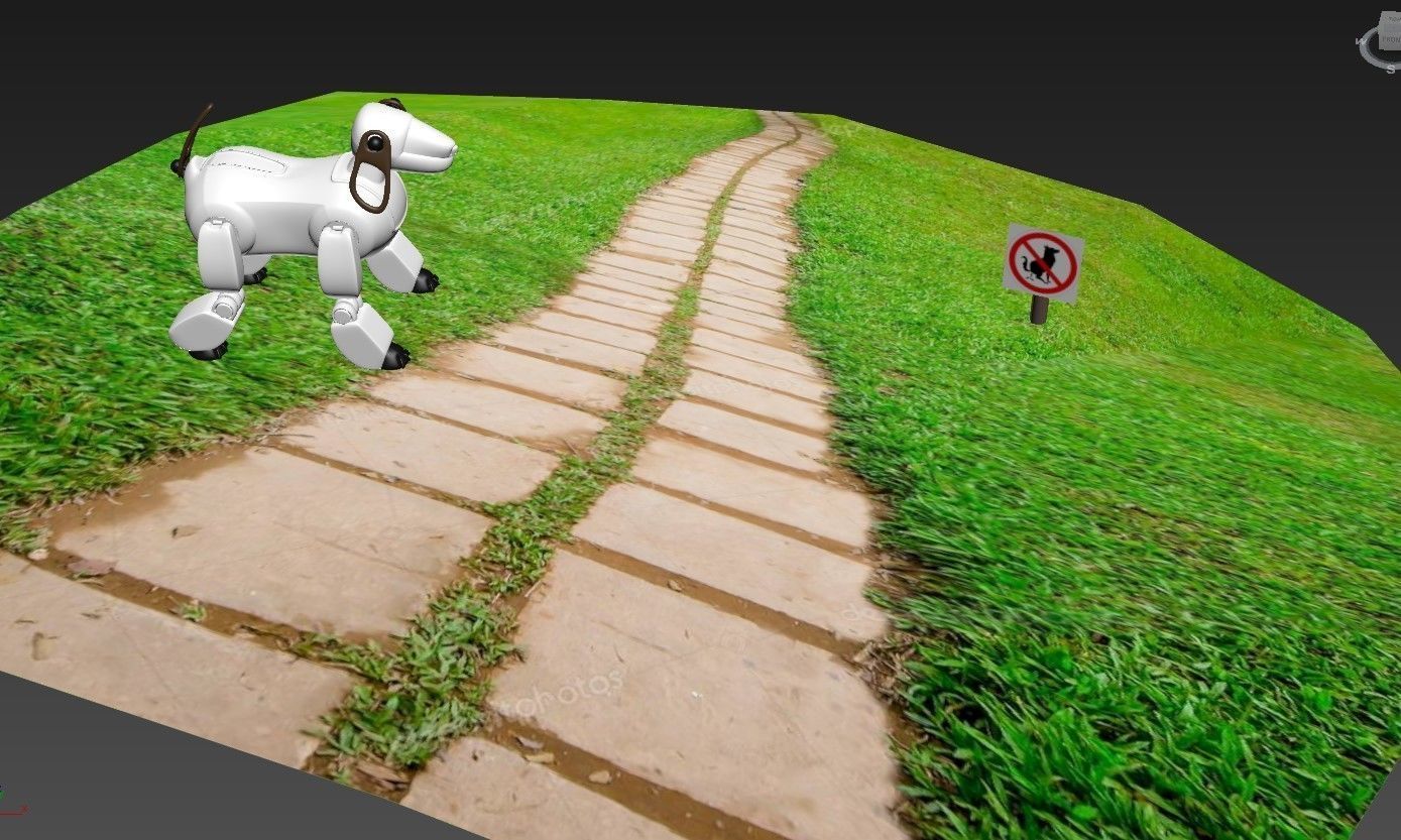 DOG Aibo 3D model_1