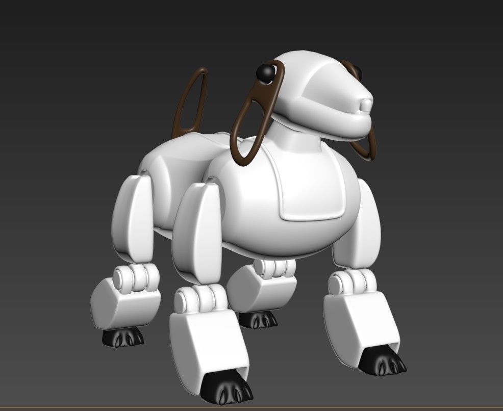 DOG Aibo 3D model_6