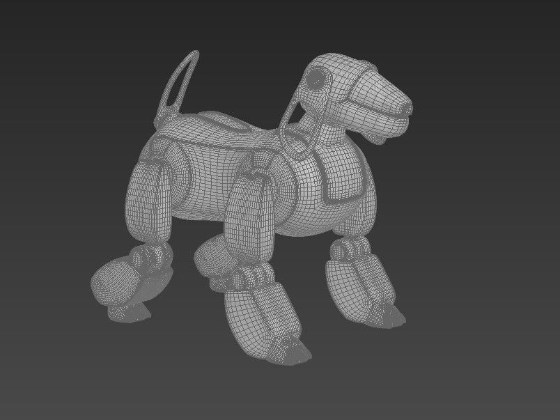 DOG Aibo 3D model_4