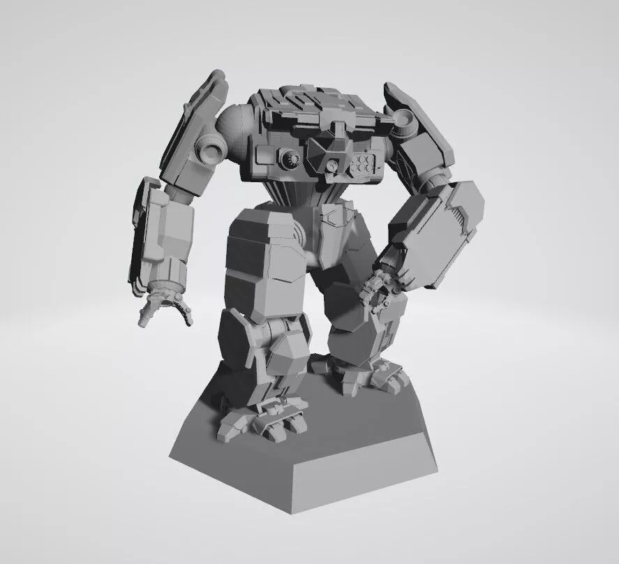 Battletech - Hammerhead Mech 2026 revision 3D print model