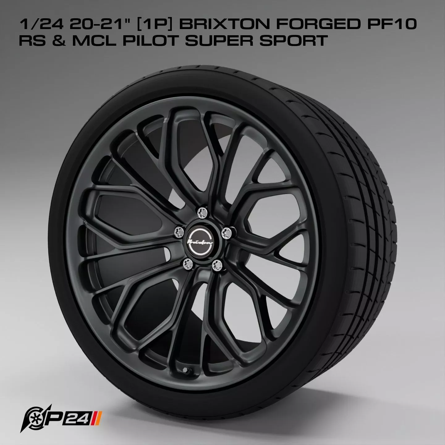 1-24th 20-21 inches 1P Brixton Forged PF10 RS and MCL Pilot ... 3D print model