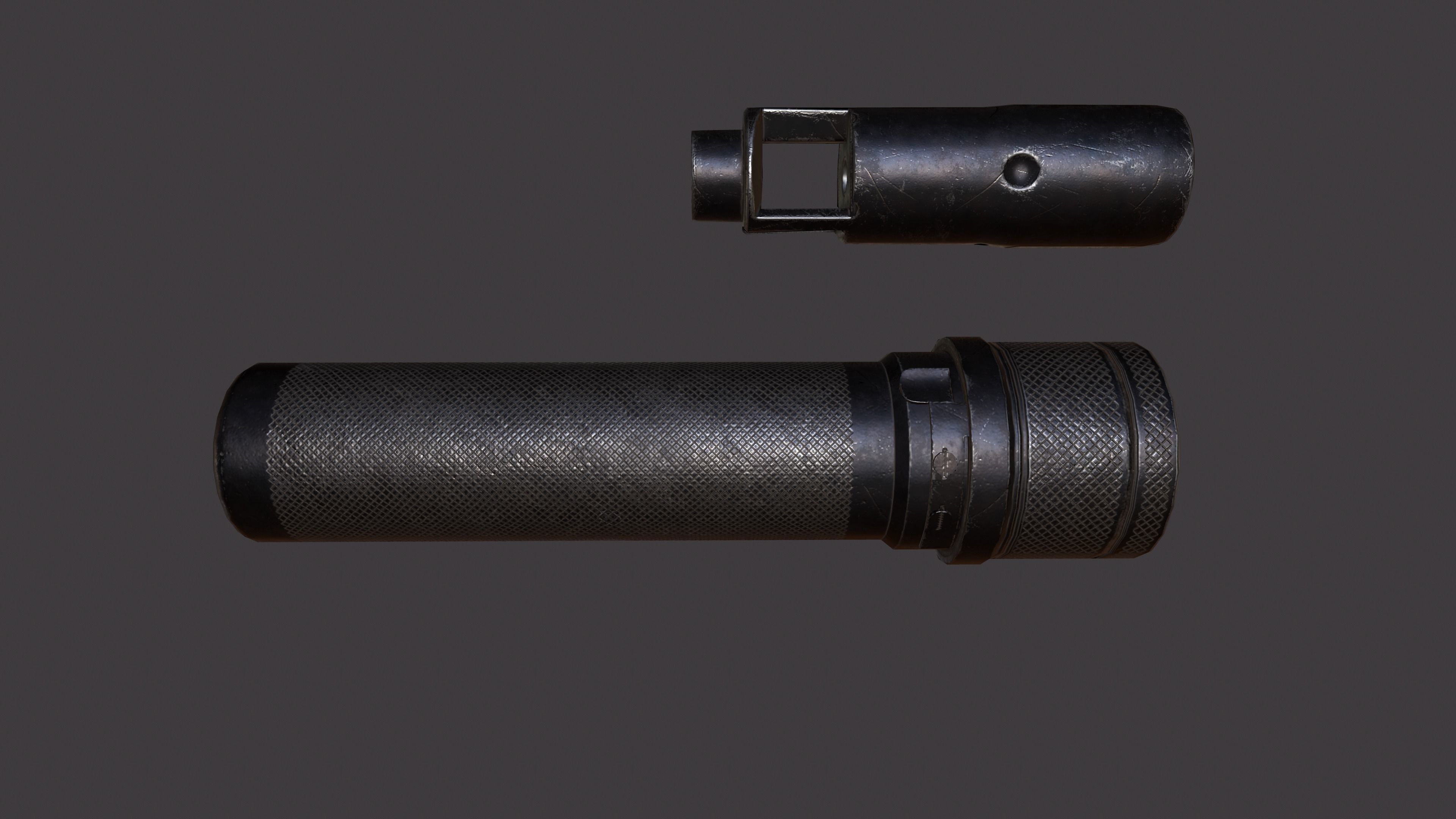 AK 74M Pack PBR textures model  Low-poly 3D model_10