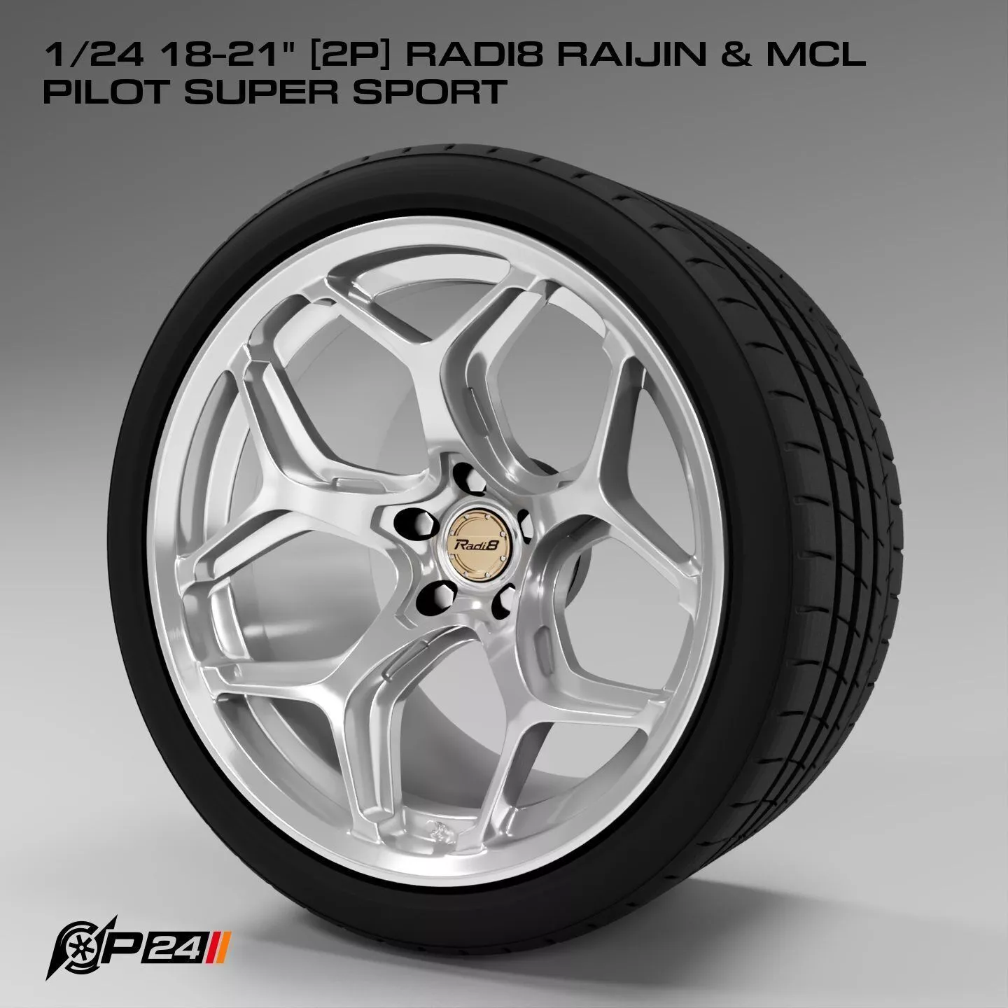 1-24th 18-21 inches 2P Radi8 Raijin and MCL Pilot Super Sport 3D print model