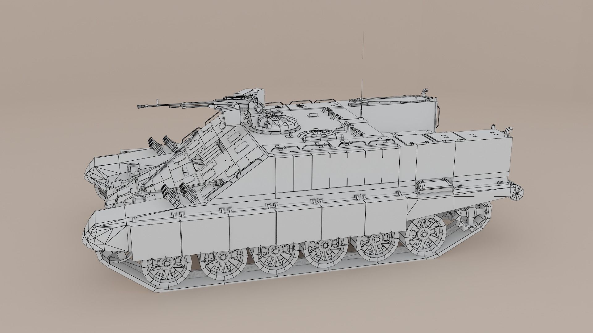 BMO-T Low-poly 3D model_1