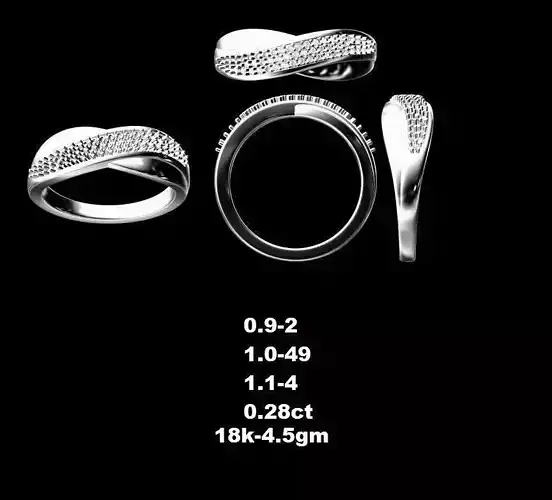 DGR0002854 infinity ring with diamonds