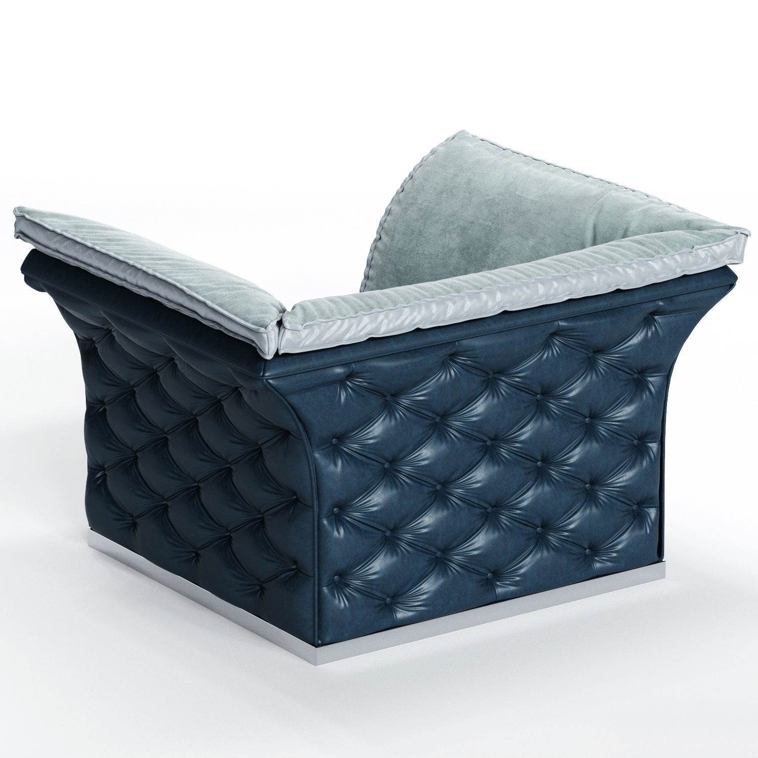 CorteZARI TIAGO Armchair 3D model_1