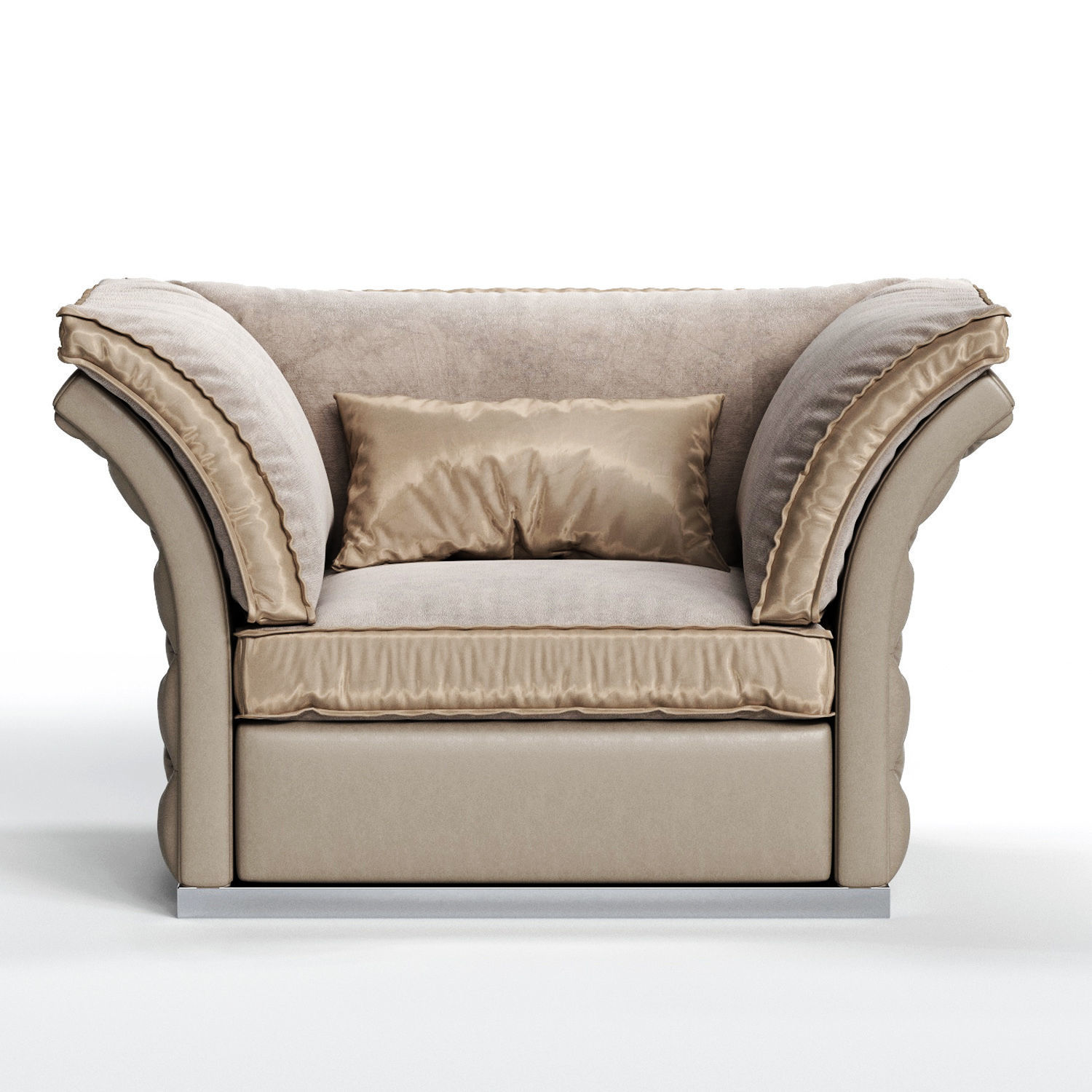 CorteZARI TIAGO Armchair 3D model_3