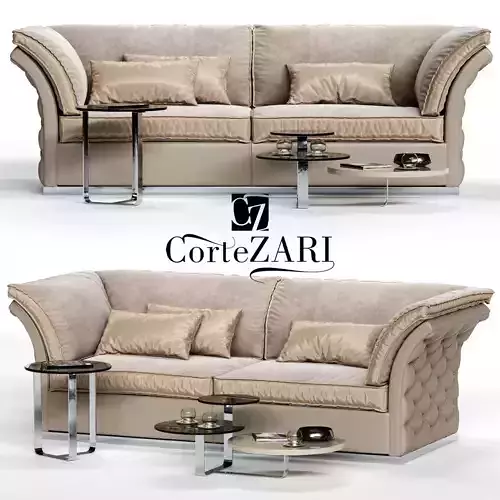 CorteZARI TIAGO Sofa 3D model
