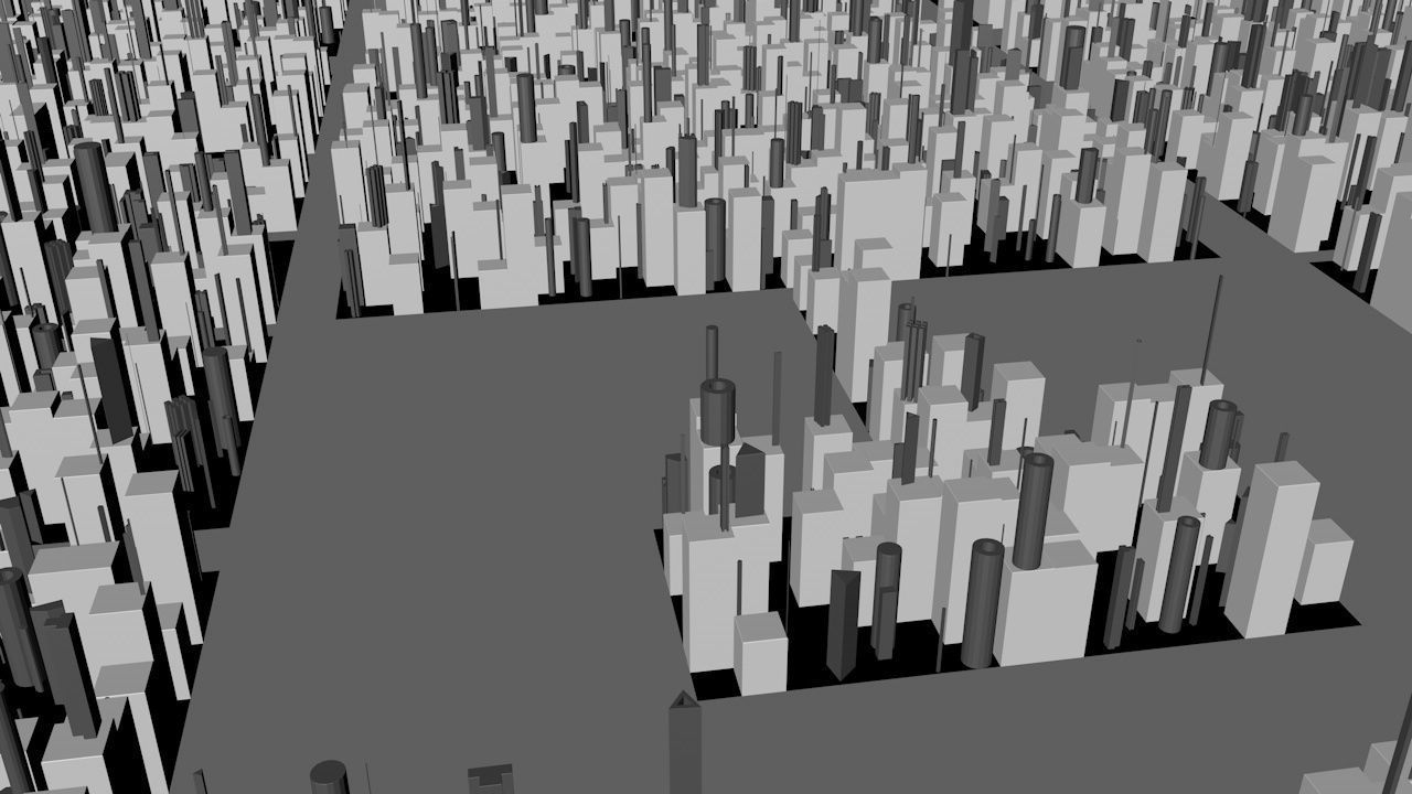 City of Future 3D model_15