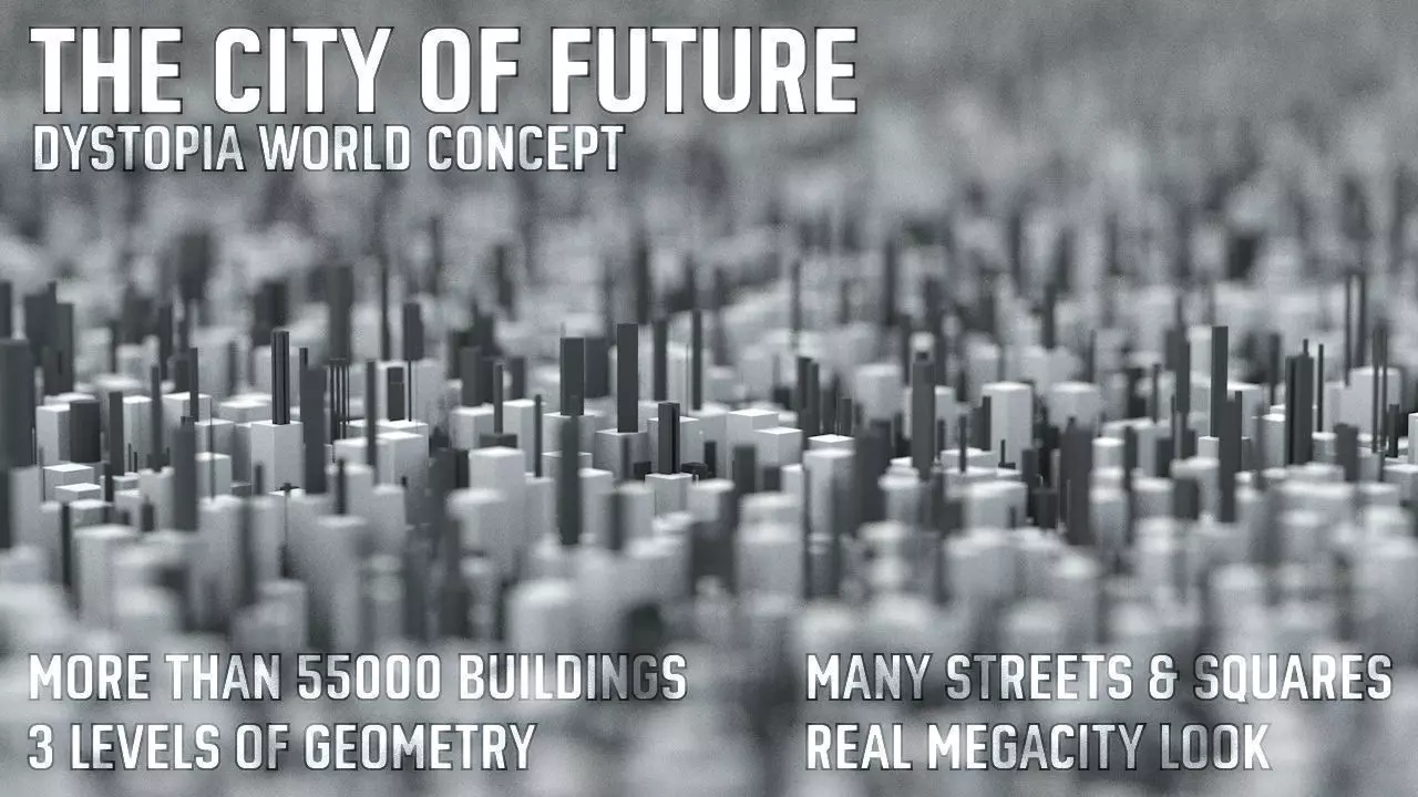 City of Future 3D model_0