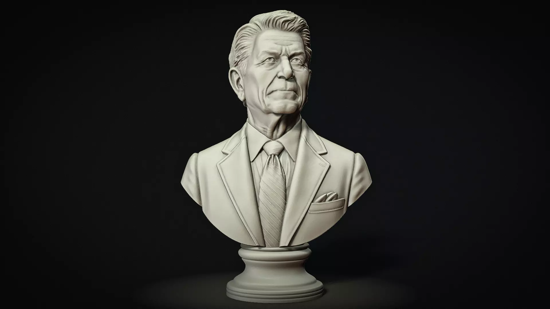 Ronald Reagan RoZ 3D print model