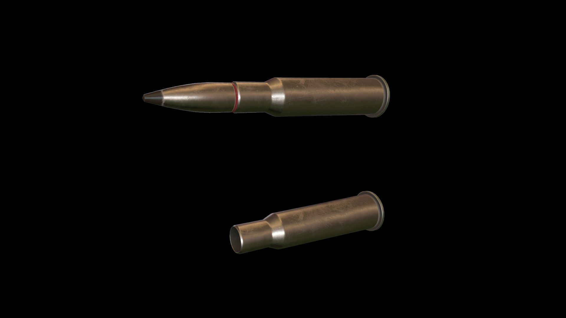 Soviet Maxim machine gun model 1941 Low-poly 3D model_10