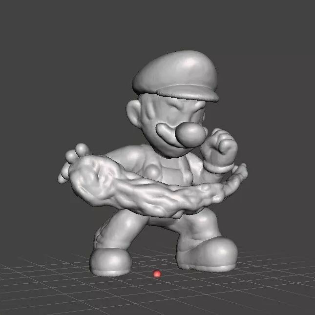 FIRE MARIO MINIATURE MODEL FANTASY GAMES RPG DND 3D print model
