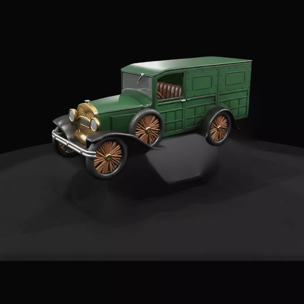 1-87 HO 1922 model armored car Printable STL 3D print model