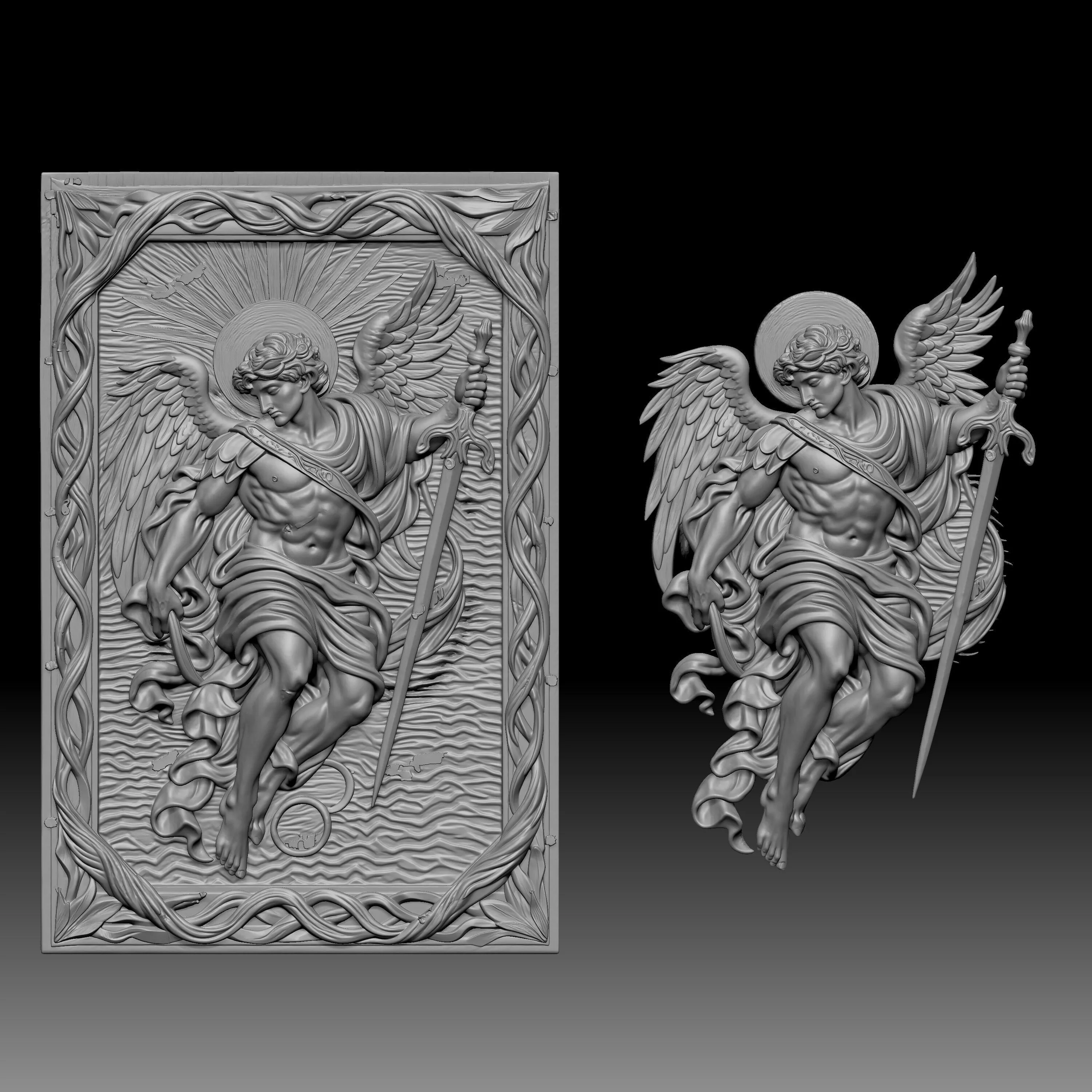 Archangel Michael 3D print model