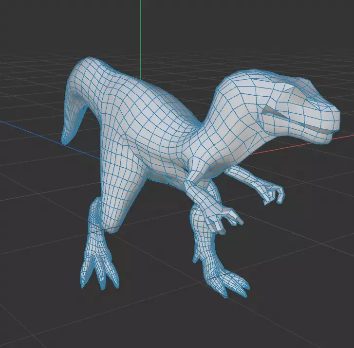 Velociraptor 3D Model 3D model