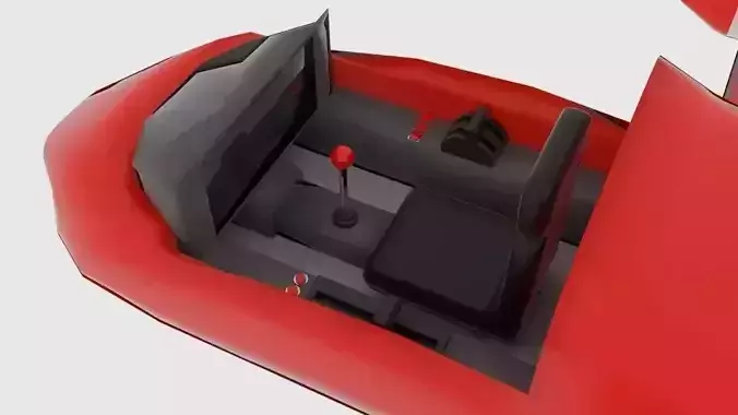 Space Plane CP Interior 3D model