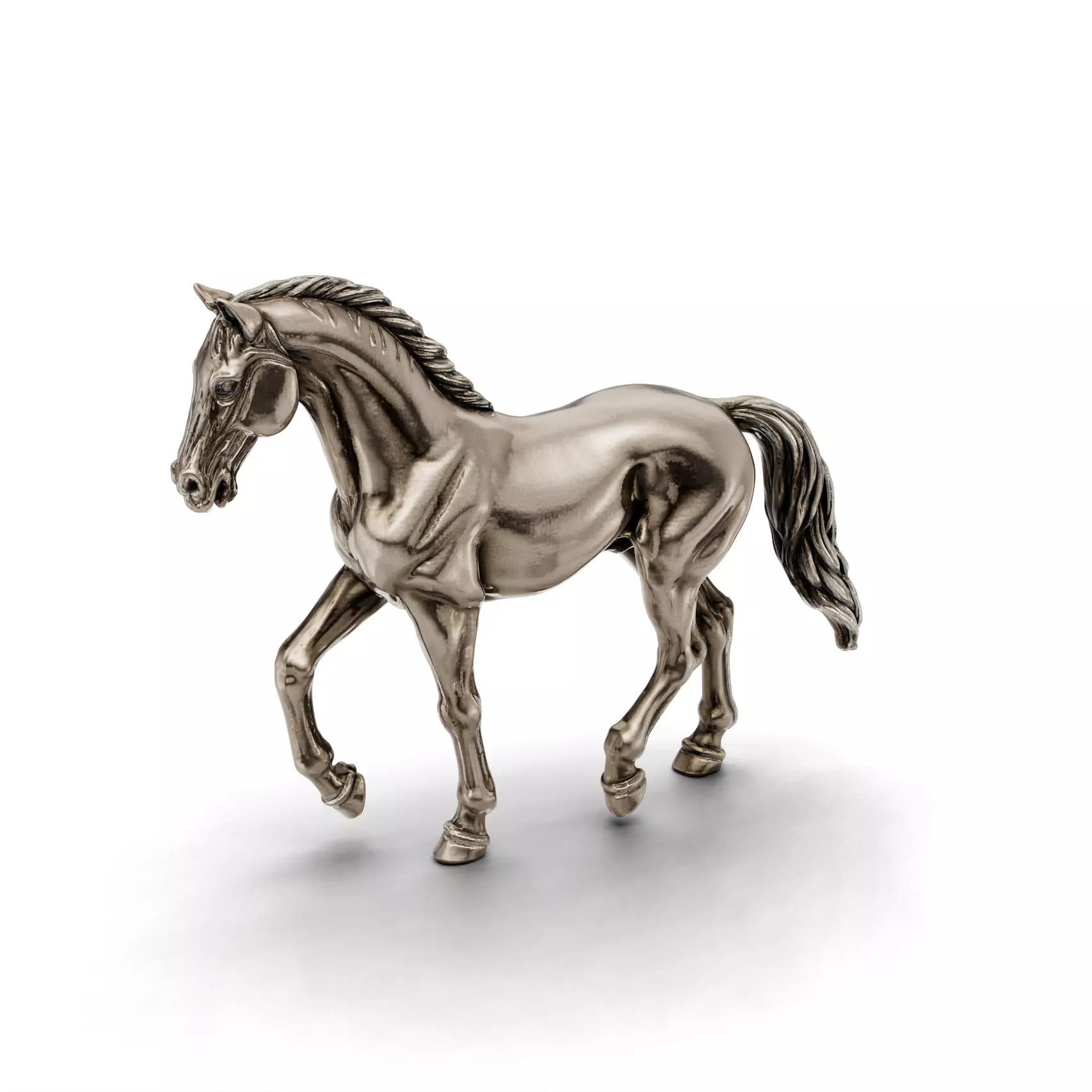 Horse figurine 3D print model