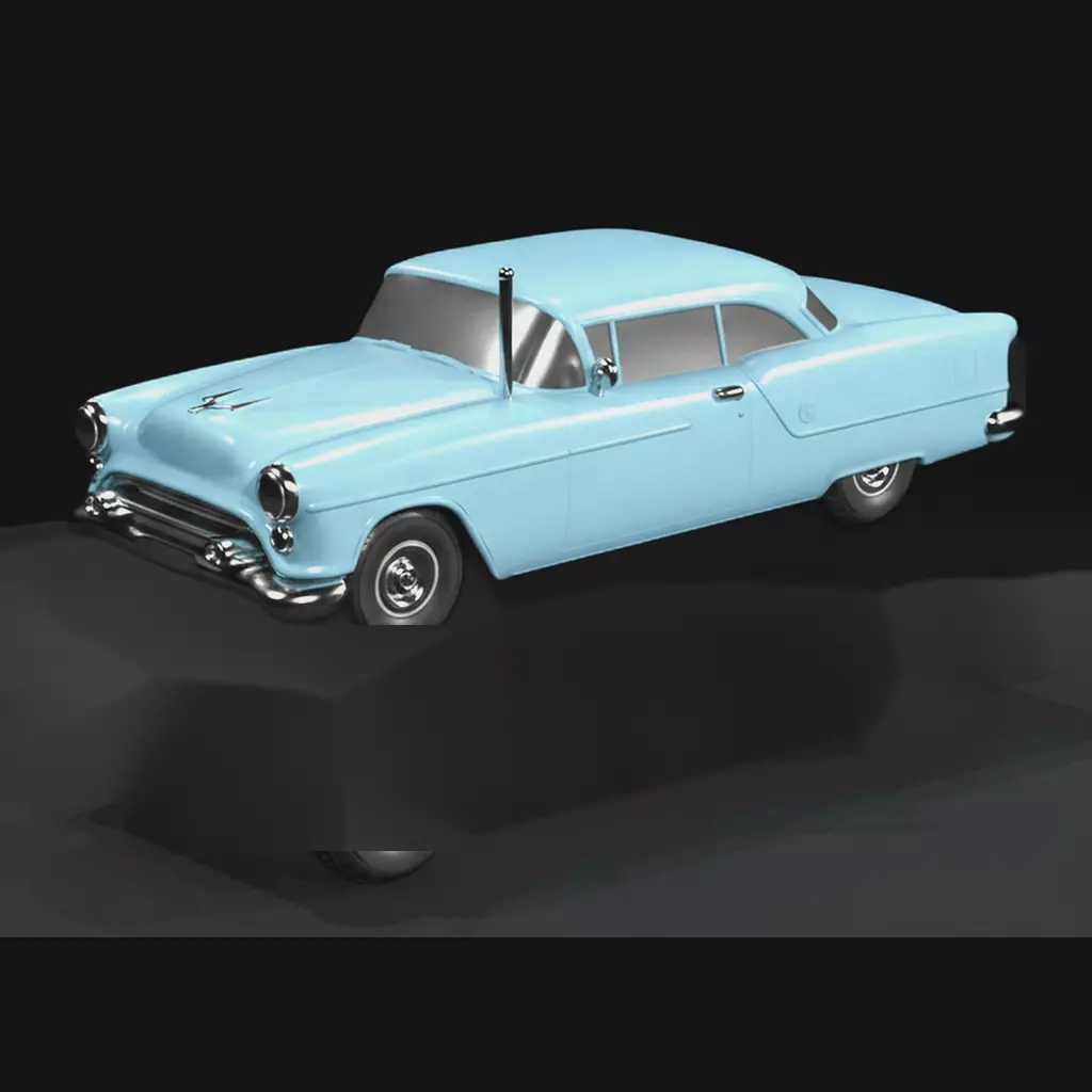 1954 Oldmobile Holiday 1950s 3D print model