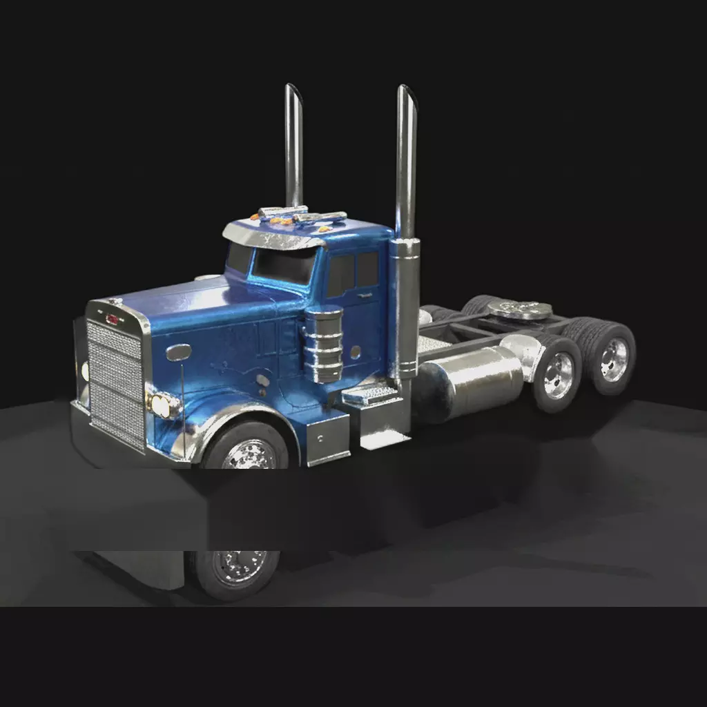 1954 Peterbilt 281 1950s 3D print model