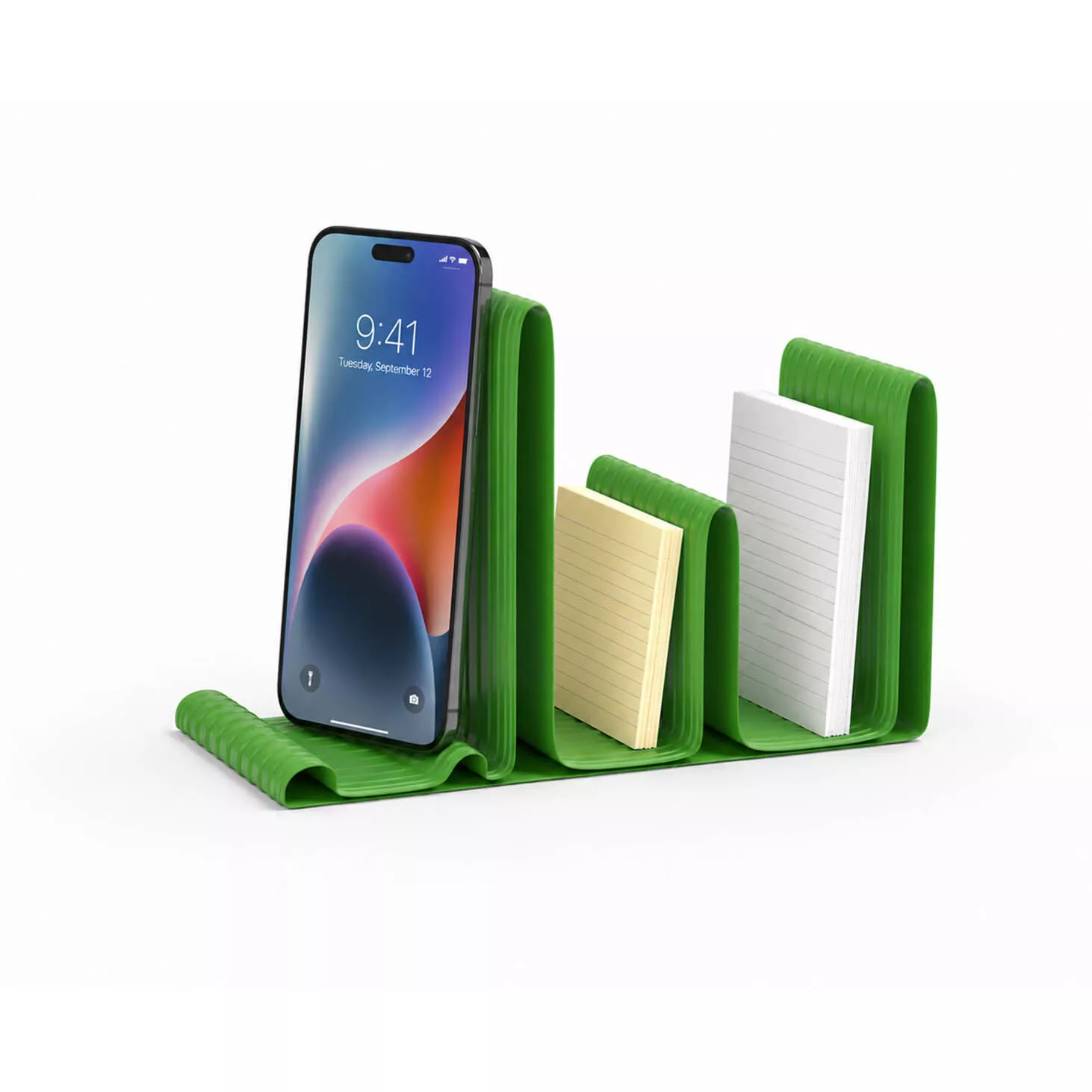 Minimal Desk Phone and Note Holder 3D print model