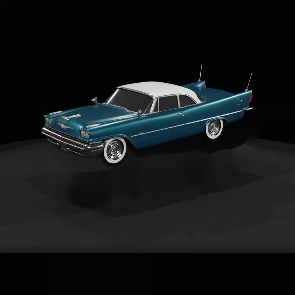 1957 DeSoto Fireflite for Dioramas 3D print model