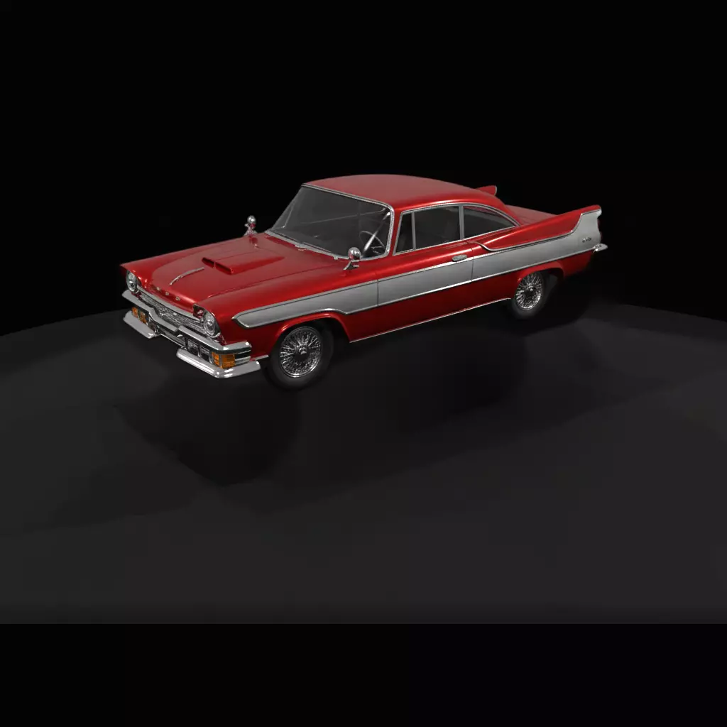 1-87 HO 1957 Dodge Coronet Lancer Printable STL 3D print model