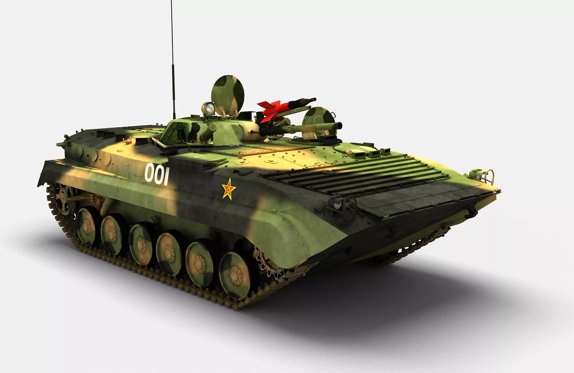 Chinese PLA Type 86 IFV 3D model