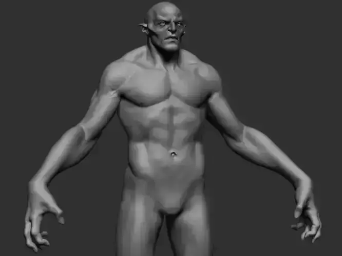 ZCreature naked man